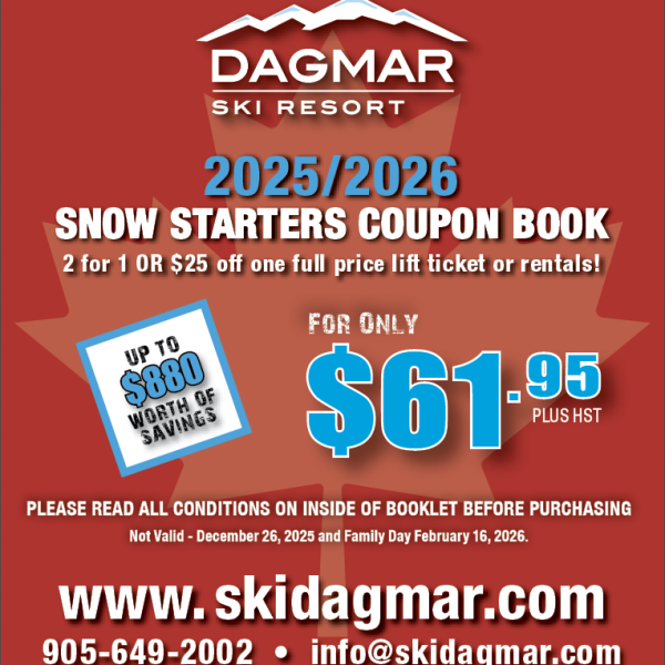Snow Starters Coupon Book