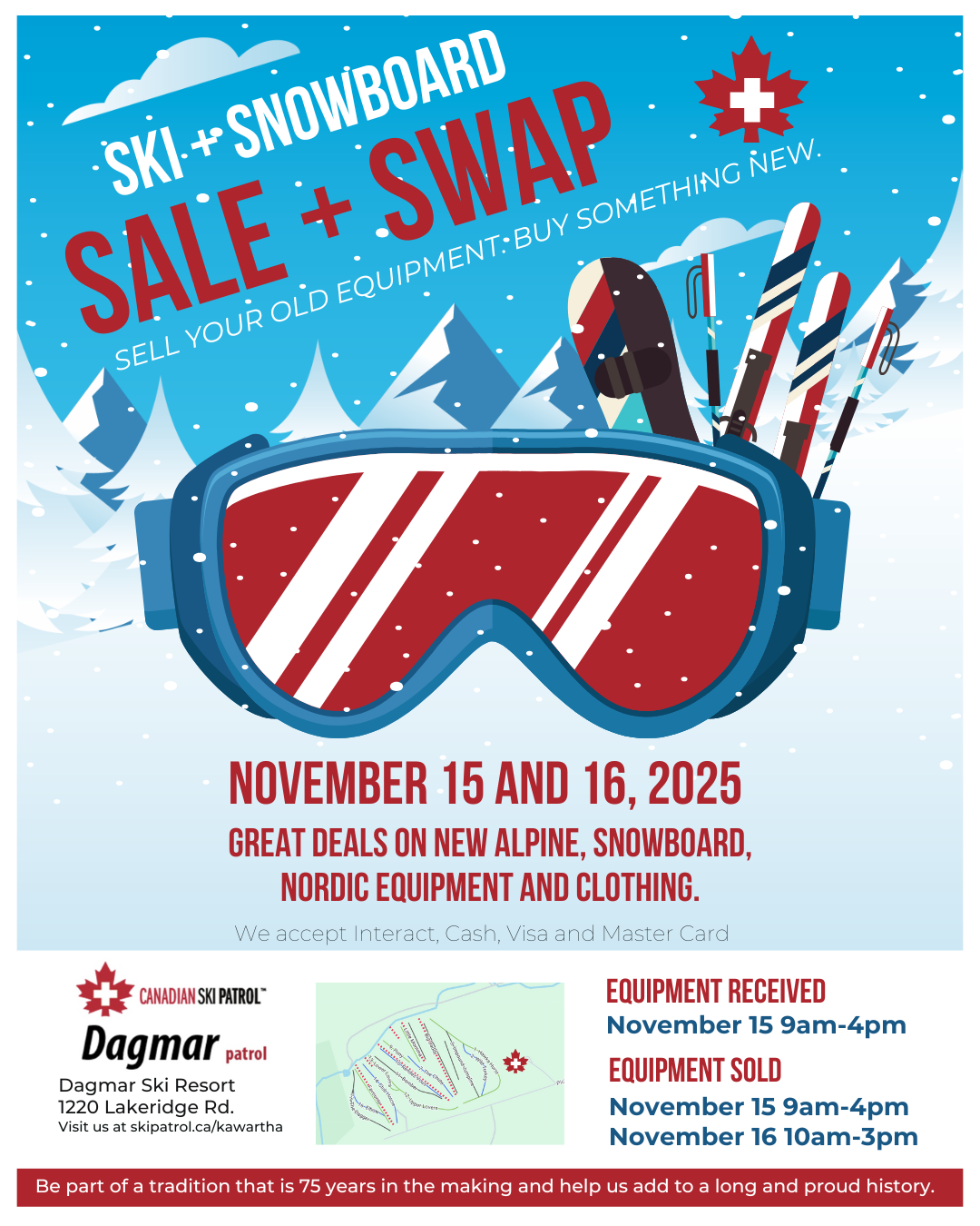Ski Swap Poster